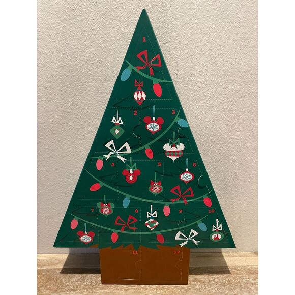 Disney Parks Wishables Plush 12 Day Christmas Countdown Advent Calendar Sealed - Picture 2 of 2